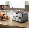 KitchenAid® 4-Slice High Lift Lever Toaster - Contour Silver