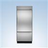 KitchenAid® 20.9 cu. Ft. Built-In Left Swing Bottom Freezer Refrigerator - Stainless Steel