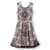 Girl Confidential(TM/MC) 'Pink Multi-Print' 2-Piece Party Dress And Shrug Set