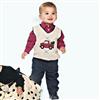 Dockers® Boys' 3-Piece Sweater Vest Sets- Pick-Up Truck Set