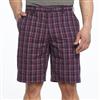 PGA Tour® Flat Front Plaid Short