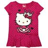 HELLO KITTY Girls' Peplum Top