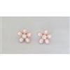 Tradition®/MD Pearl Flower Stud Earring - pink