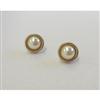 Napier® Pearl Pave Button Stud Earring