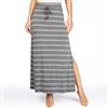 Seven7™ Baby Stripe Slit Skirt