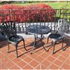 Andrea 3-piece Aluminium Bistro Set