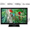 RCA RLEDV2238 22-in. 1080p LED/DVD HDTV**