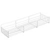 Knape & Vogt White Side-Mount Pantry Basket - 4 Inches Wide