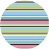 WallPOPs Ribbon Candy Blue Dot Wall Applique