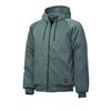 Tough Duck Hooded Jersey Bomber Charcoal Medium