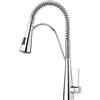 BLANCO Semi-Pro Faucet With Flexible Spout And Spray, Chrome