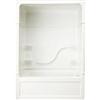 Mirolin Parker 20 - Acrylic 60 Inch 3-piece Tub And Shower Jet-Air- Right Hand