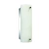 Illumine 2 Light Wall Sconce with Satin Opal Glass and a Polished Chrome Finish