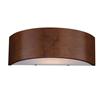 Eurofase Dervish Collection 1-Light Mahogany Wall Sconce