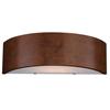 Eurofase Dervish Collection 2-Light Mahogany Wall Sconce