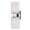 Eurofase Dolante Collection 2-Light Chrome Wall Sconce