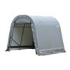 ShelterLogic Grey Cover Round Style Shelter - 8 Feet x 8 Feet x 8 Feet