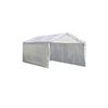 ShelterLogic Super Max 12 x 26 White Canopy Enclosure Kit, Fits 2 Inch Frame
