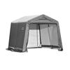 ShelterLogic Peak Style Grey Cover Shelter - 8 x 12 x 8 Feet