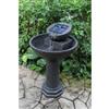 Greenway Rosella Solar Fountain, Reaslistic Granite Finish - 36.4 Inches High