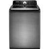 SAMSUNG High Efficiency Top Load Washer 5.2 Cubic Feet Stainless Platinum