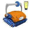 Aquabot Aquafirst Turbo Robotic Wall Climber Cleaner W/ Remote Control For In Ground Pools