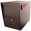 Mail Boss Bronze Package Master Curbside Locking Mailbox