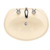 American Standard Ellisse Petite Self Rimming Countertop Sink With 8 Inch Centers, Bone