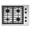 Whirlpool 30 Inch Gas Cooktop with two 12,500 BTU Power Burners