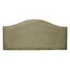 Skyline Furniture King Size Upholstered Headboard in Sage Microsuede