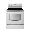 SAMSUNG 30 Inch Freestanding Self Clean Electric Range, Steam Clean, 5 Burners, White