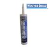 WEATHER SHIELD 300 mL Clear Kitchen & Bath Silicone Sealant