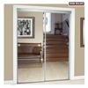 HOME BUILDER 60" x 80" White Mirror Sliding Door