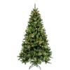 INSTYLE HOLIDAY 6.5' 300 Clear Lights Lodge Berry Prelit Christmas Tree