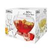 LIBBEY 10 Piece Glass Punch Bowl Set