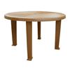 ADAMS 48" Brentwood Chestnut Patio Table