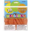 UNIQUE PARTY FAVORS 10 Pack 12" Pumpkin Orange Party Balloons