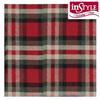 INSTYLE HOLIDAY 52" x 70" Plaid Woodland Winter Christmas Tablecloth/Throw