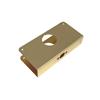 DEFENDER SECURITY 9" 2-3/4" Backset Brass Door Guard