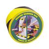 2" x 108' Yellow and Black Harzard Marking Tape