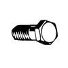 2 Pack #12 x 50mm #8.8 Zinc Plated Fine Hex Bolts