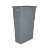 23 Gallon Grey Thin Bin Garbage Can