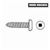 HOME BUILDER 100 Pack #8 x 1" Pan Head Socket Stainless Steel Tap Screws