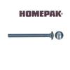 HOME PAK 3/8" x 12" #2 Zinc Plated Coarse Carriage Bolt