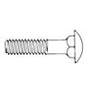 HOME PAK 3/8" x 2" Galvanized Coarse Carriage Bolt