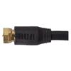 RCA 7.6M RG6 Black Indoor/Outdoor Coax Cable, with Connector