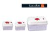 KURAIDORI 6 Piece Rectangular Canister Set