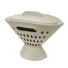 KITCHEN CONE 10-1/2" Grey Plastic Kitchen Composter