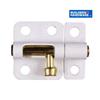 BUILDER'S HARDWARE White Window Bolt