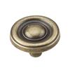 1-1/4" Antique Brass Cabinet Knob